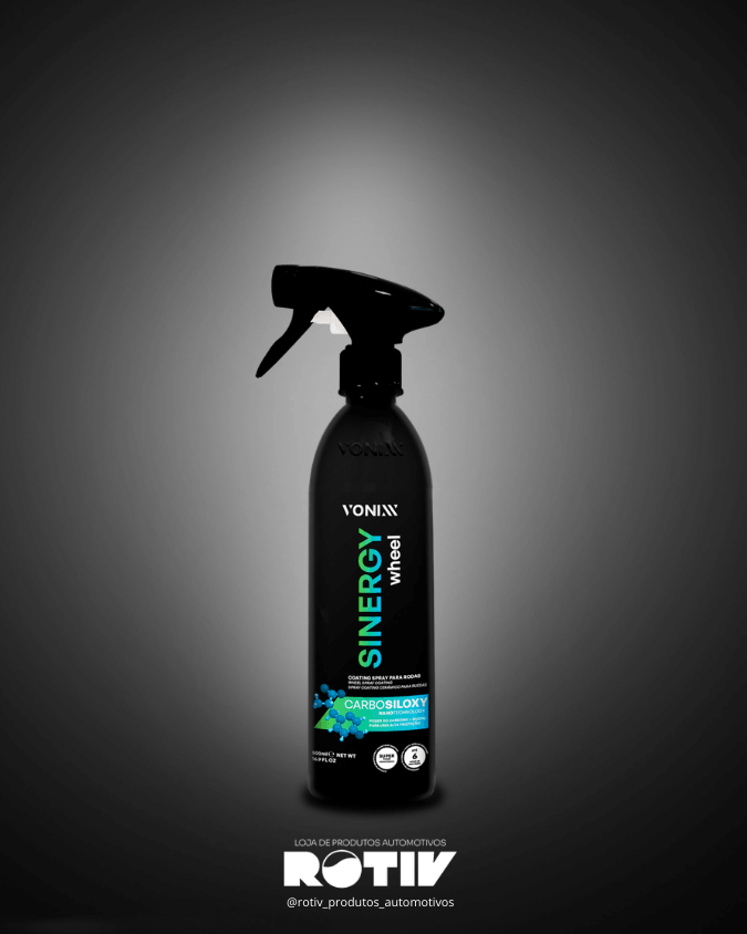 Sinergy Wheel Vitrificador Spray 500ml Carbosiloxy Vonixx