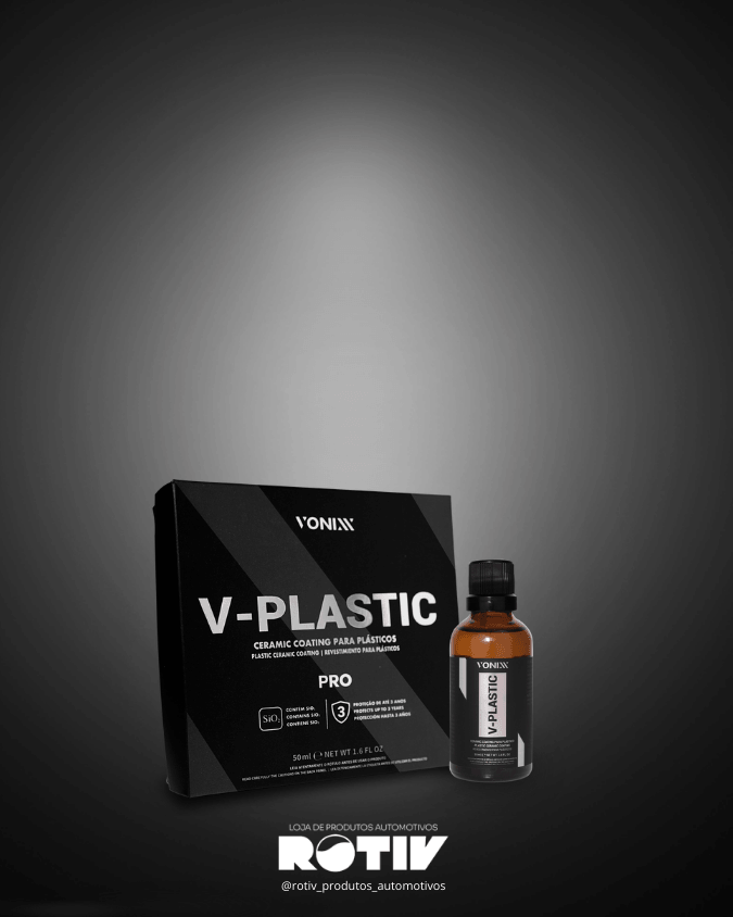 Vitrificador Para Plastico Automotivo V-plastic 50ml Vonixx